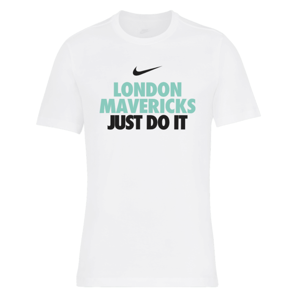 LDN Mavericks Express White Tee - Adult&