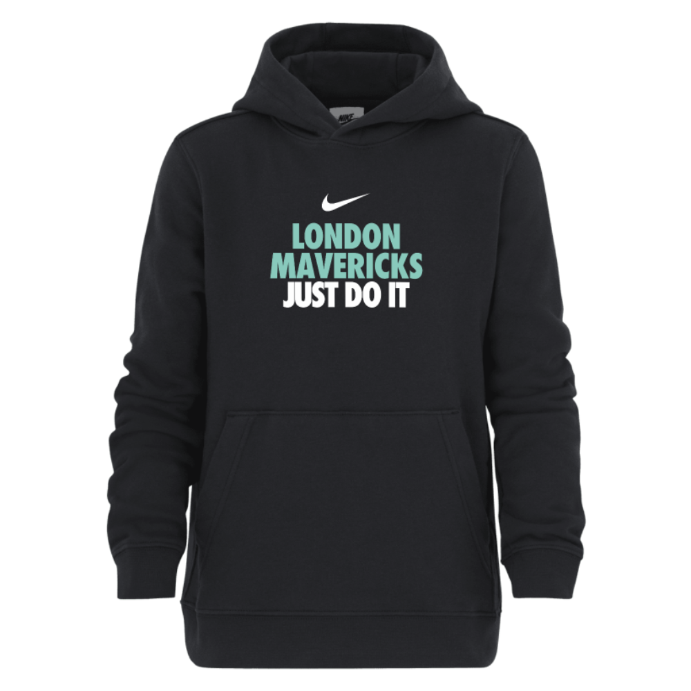 LDN Mavericks Express Black Hoodie - Youth Fit